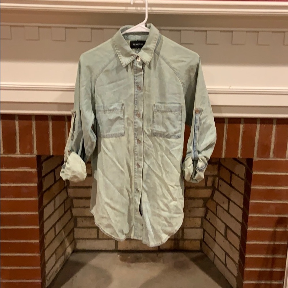 Minkpink Denim Shirt